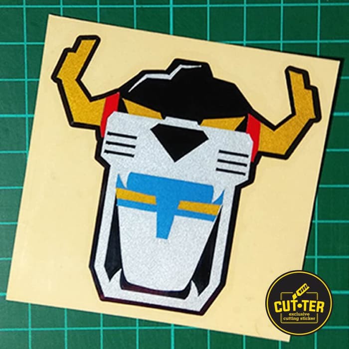 Jual cutting sticker VOLTRON head | Shopee Indonesia