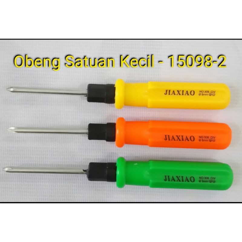 Jual obeng plus minus 2 in 1 kembang gepeng | Shopee Indonesia