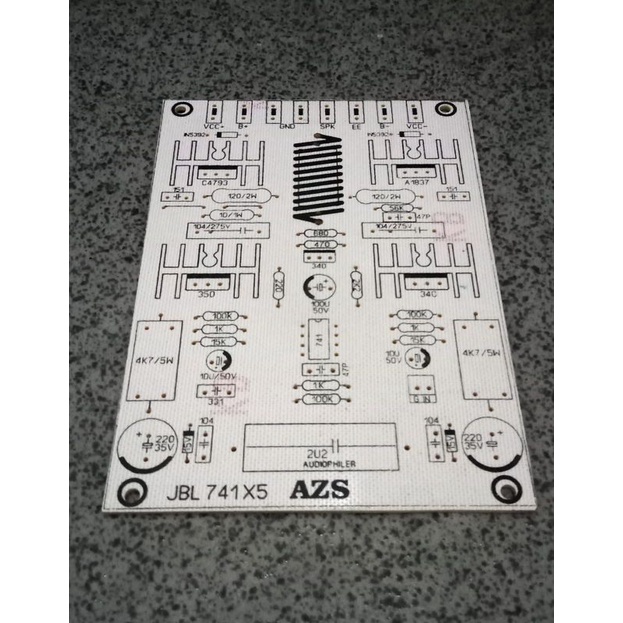 Jual PCB Super Driver JBL 741 X5 Professional Power From Crest Audio