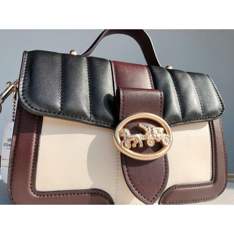 Jual coach quilted crossbody top handle Shopee Indonesia