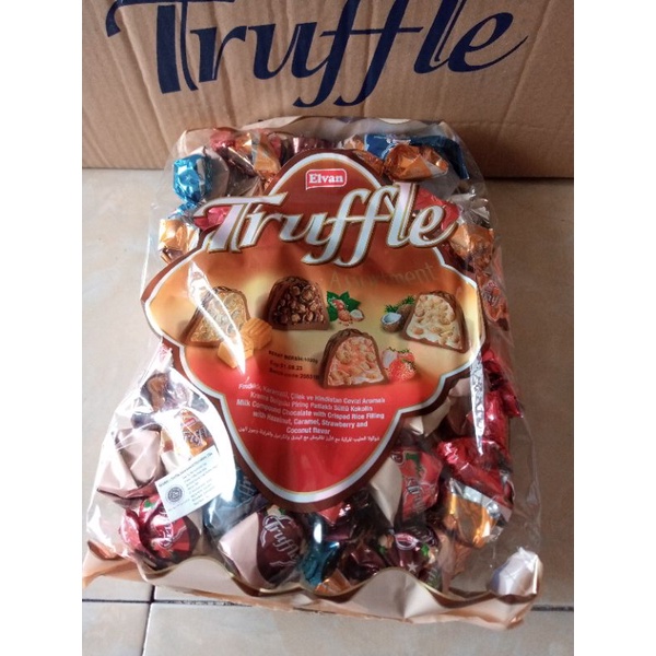 Jual Elvan Truffle Chocolate Mix 1 Kg Shopee Indonesia 6063