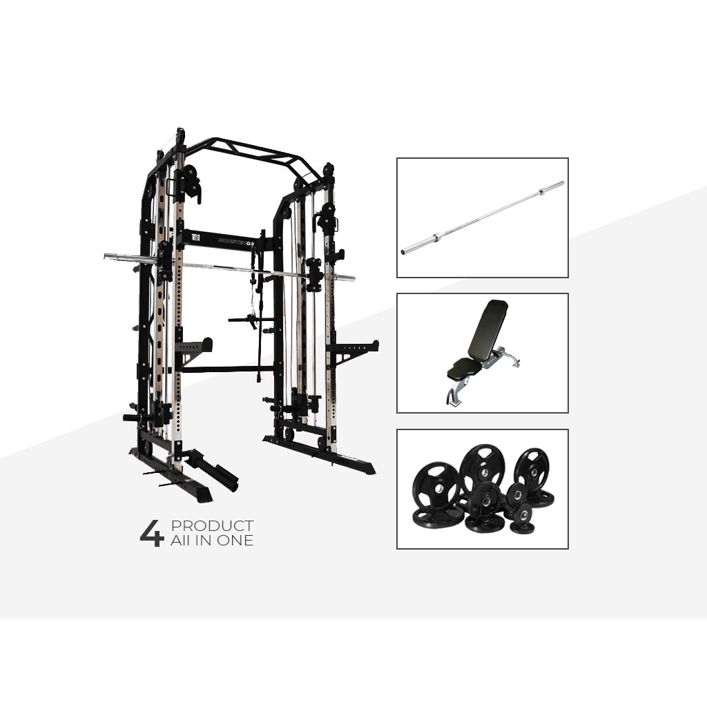 FORCE USA MONSTER G3 HOME GYM PACKAGE