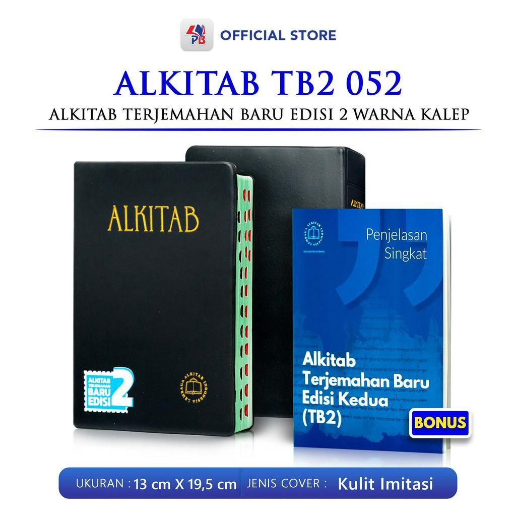 Jual Alkitab Kristen Terjemahan Baru TB2 052 Alkitab Terjemah Baru ...