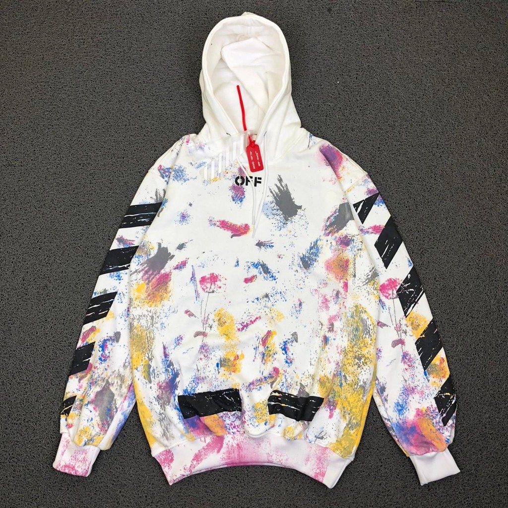 Off white galaxy online parody hoodie