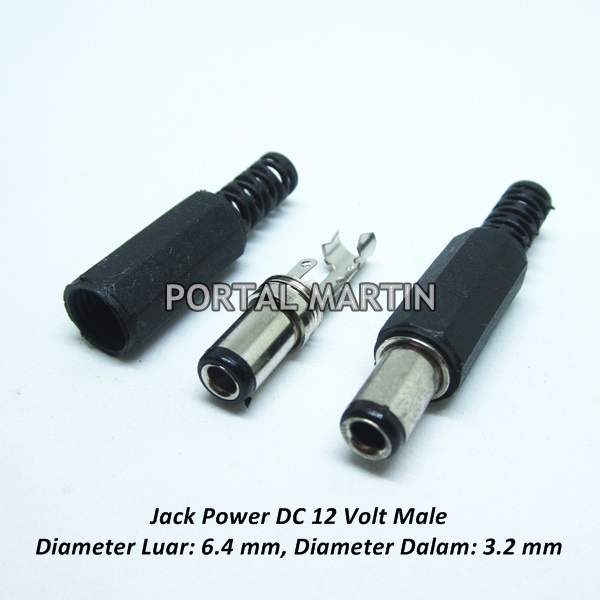 Jual Jack Power Dc 12 Volt Male 64 Mm Konektor Dc 12 Volt Shopee Indonesia 5984