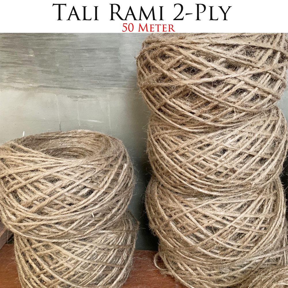 Jual Tali Goni 2 PLy | Tali Rami | Shopee Indonesia