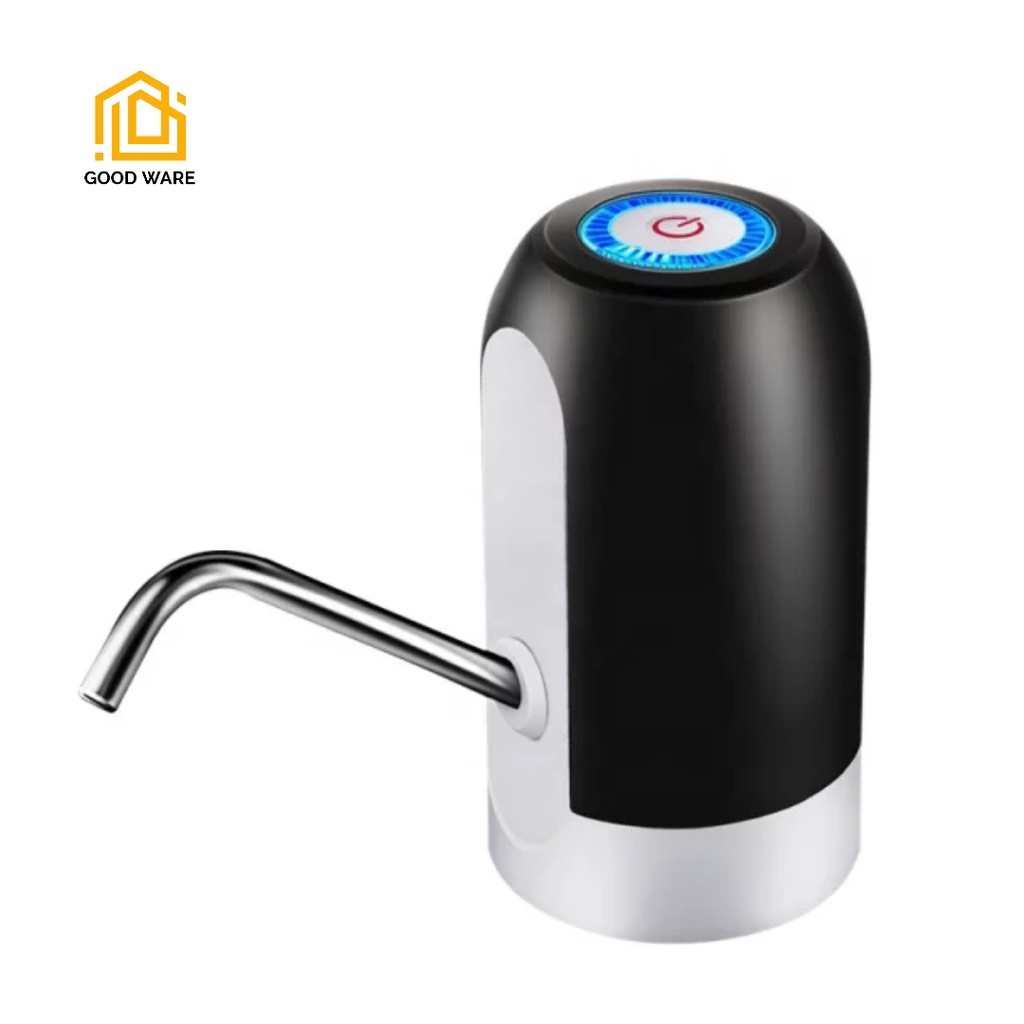 Jual Pompa Galon Elektrik Led Non Led Usb Rechargeable Dispenser Air Minum Otomatis Water Pump 6498