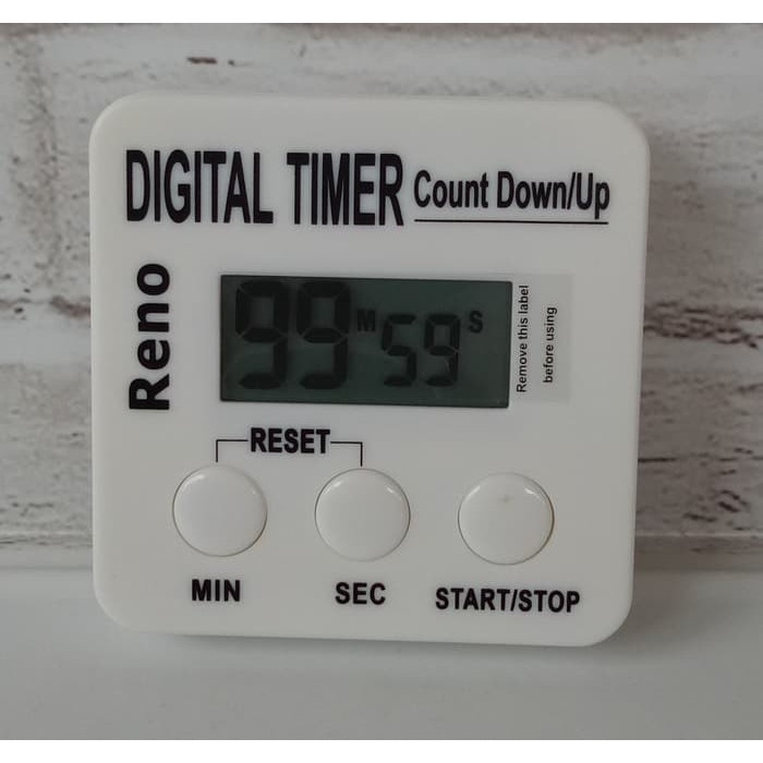 Jual Reno Original Digital Professional Kitchen Timer Asli 100% Awet ...
