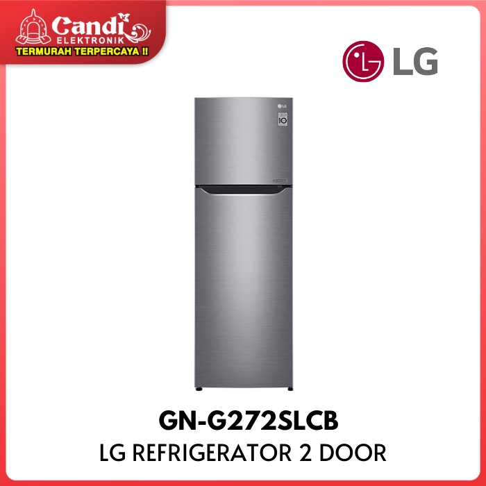 Jual LG Kulkas 2 Pintu GN G272SLCB Kapasitas 272 Liter Shopee Indonesia