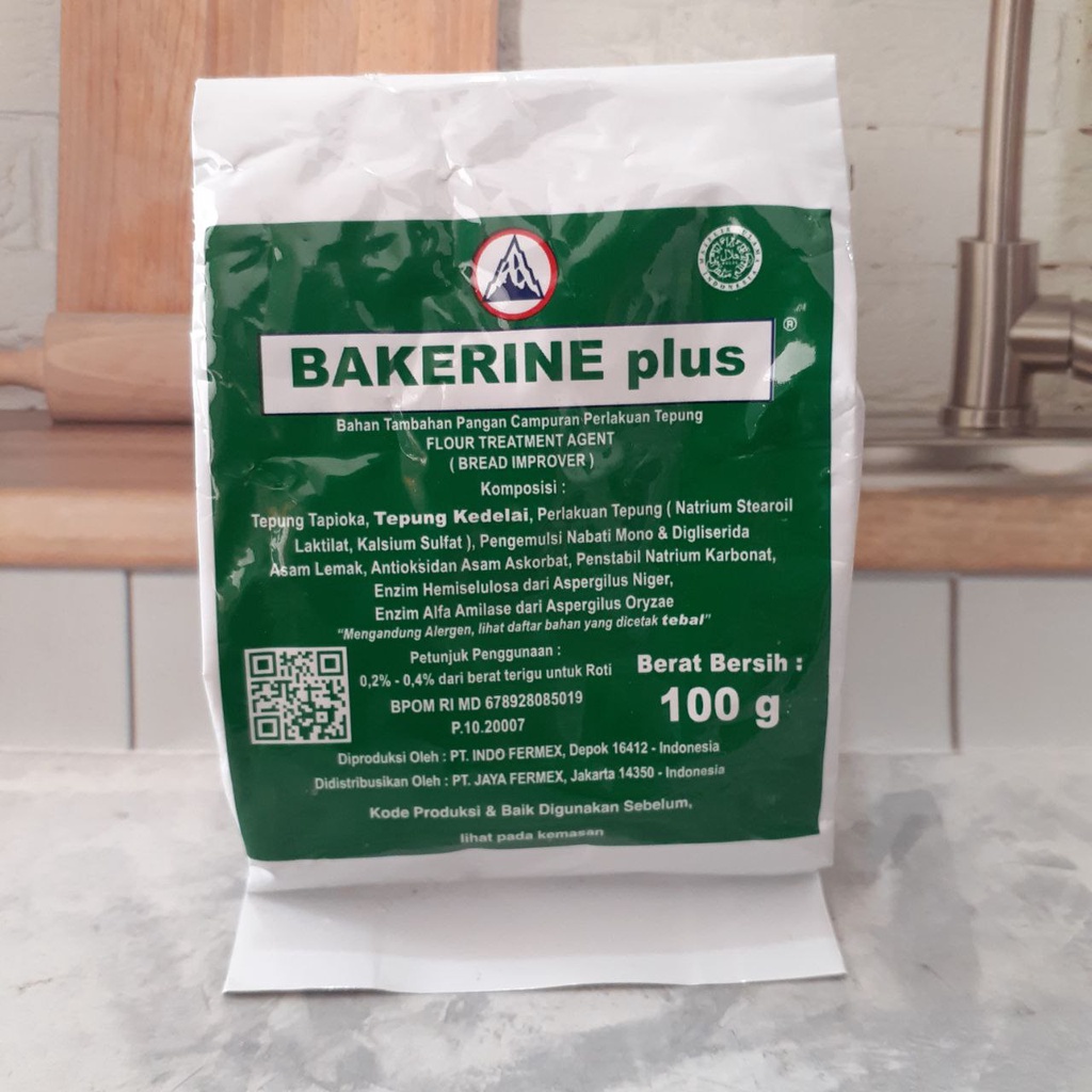 Jual Bread Improver BAKERINE Plus 100g Shopee Indonesia