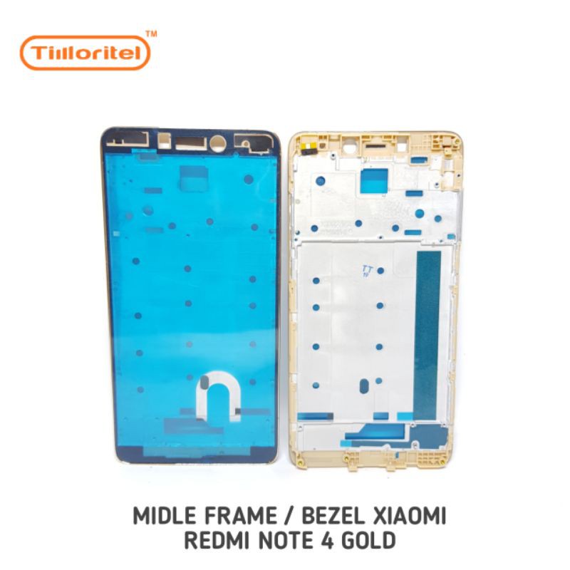 Jual MIDLE FRAME / BEZEL TULANG TENGAH XIAOMI REDMI NOTE 4 (FLEXIBLE TS ...