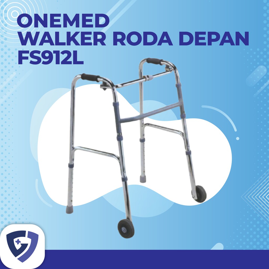 Jual WALKER RODA DEPAN FS912L / ALAT BANTU JALAN ONEMED | Shopee Indonesia