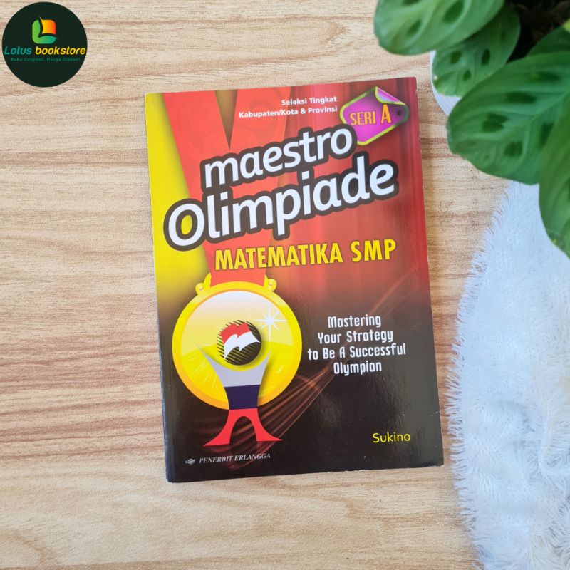 Jual Maestro Olimpiade Fisika Dan Matematika Smp Seri A And B Buku Erlangga Original Shopee 5380