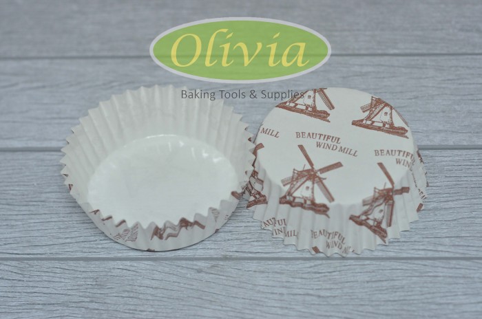 Jual Kertas Eclair/Kertas Risol/Roti Bulat 3029 Kincir Angin 25pcs ...