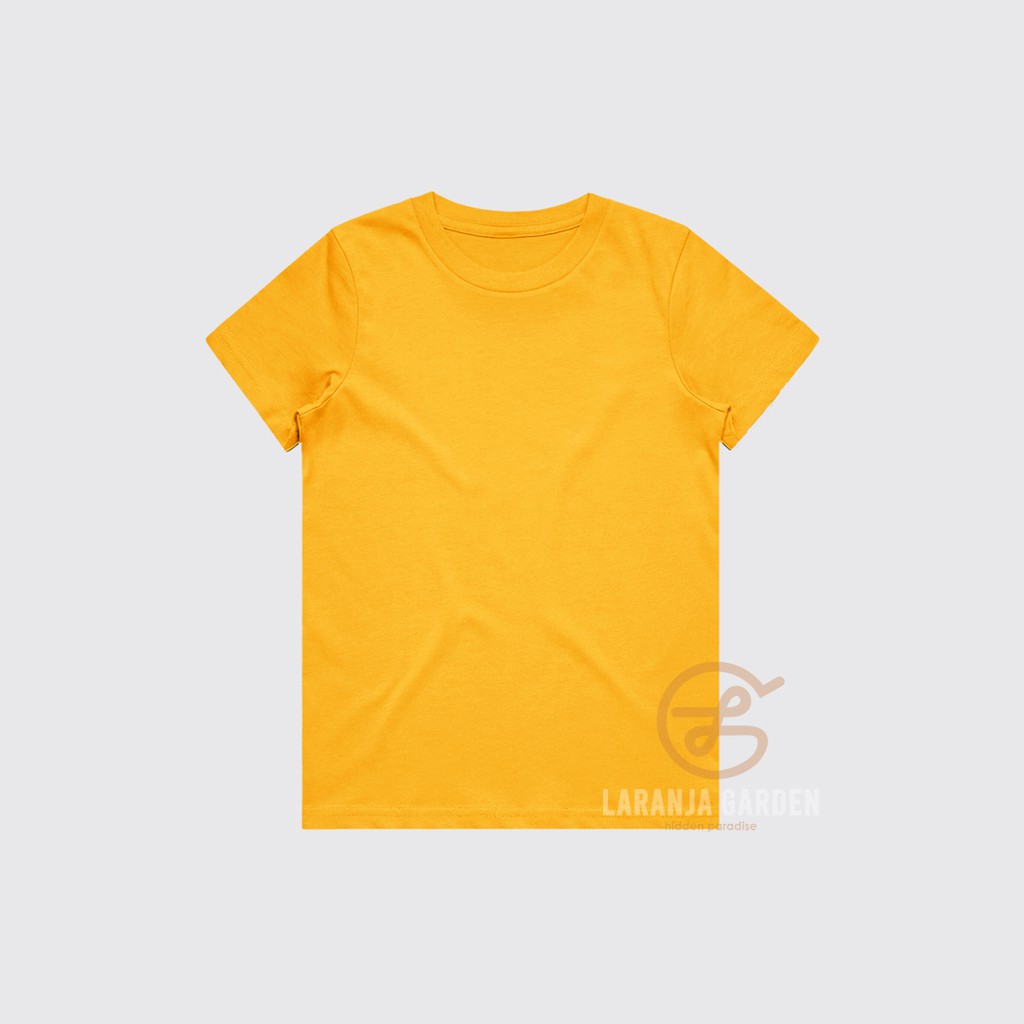 Jual Baju Kaos Polos Lengan Pendek Pria Wanita Cotton Combed 30S