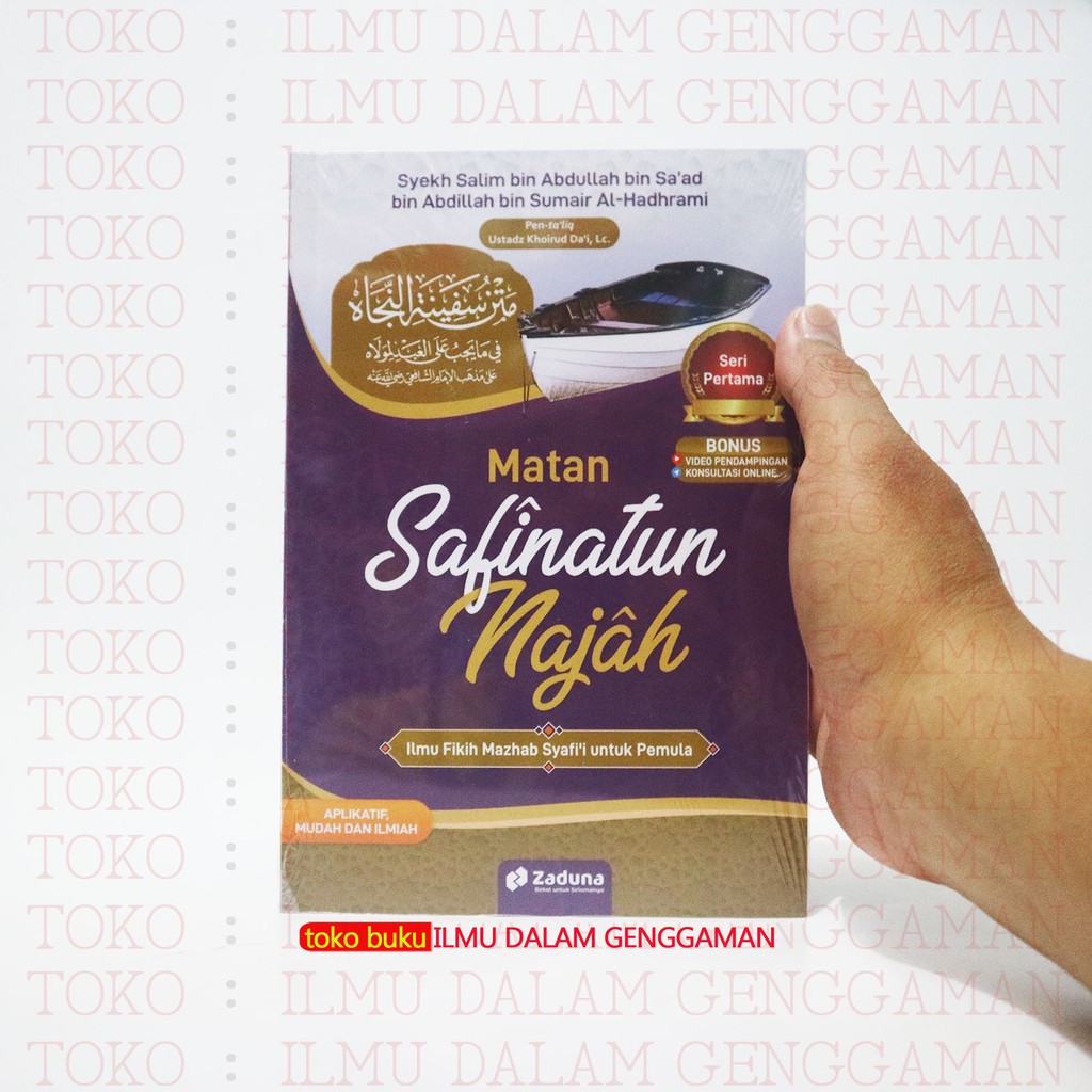 Jual Buku Terjemah Matan Safinatun Najah Seri Pertama Penerbit Zaduna