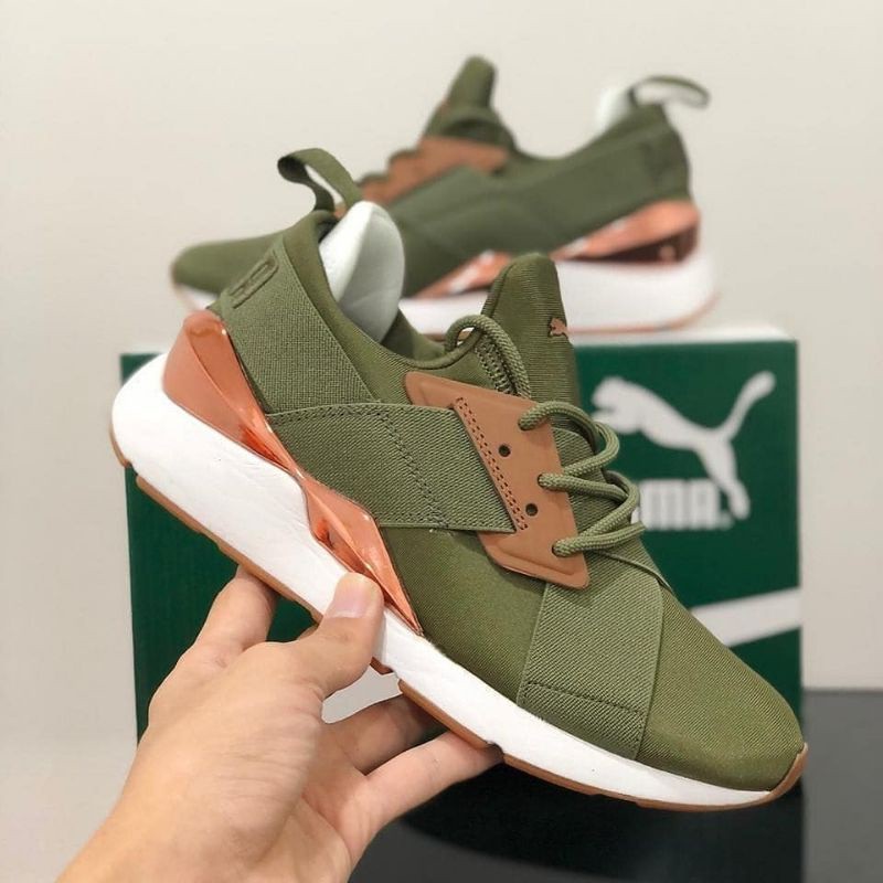 Puma store muse green