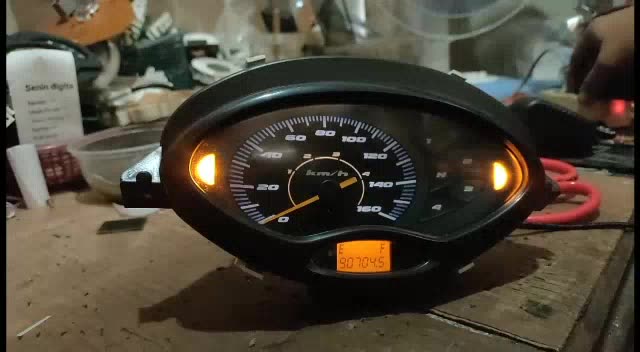 Jual Speedometer spidometer honda kharisma 125 original kharisma D ...