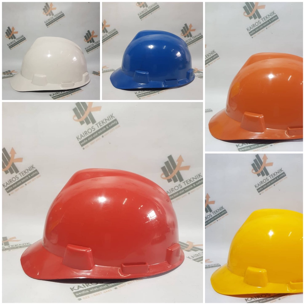 Jual Helm Proyek Bersertifikat SUCOFINDO Original / MSK Original Industrial Safety Helmet / Helm