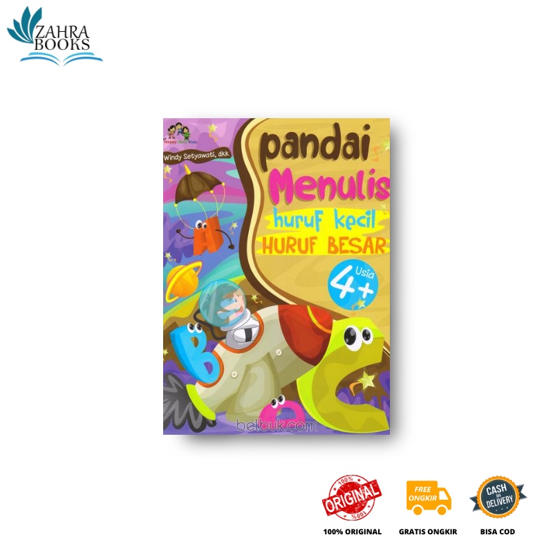 Jual BK - PANDAI MENULIS HURUF KECIL DAN HURUF BESAR USIA 4+ | Shopee ...