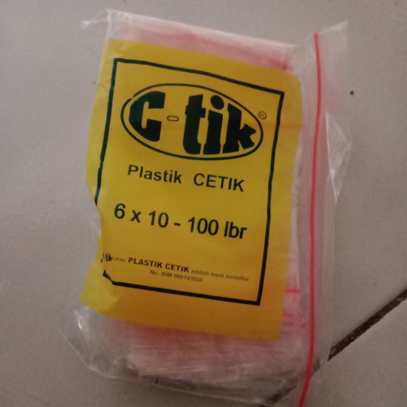 Jual Plastik klip ctik ukuran 6×10 | Shopee Indonesia