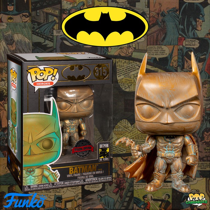 Figurine Funko POP Robin (Blacklight) (DC Palais Impérial) #377