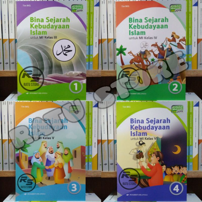 Jual Buku Bina SKI Sejarah Kebudayaan Islam MI Kelas 3 4 5 6 Edisi KMA ...