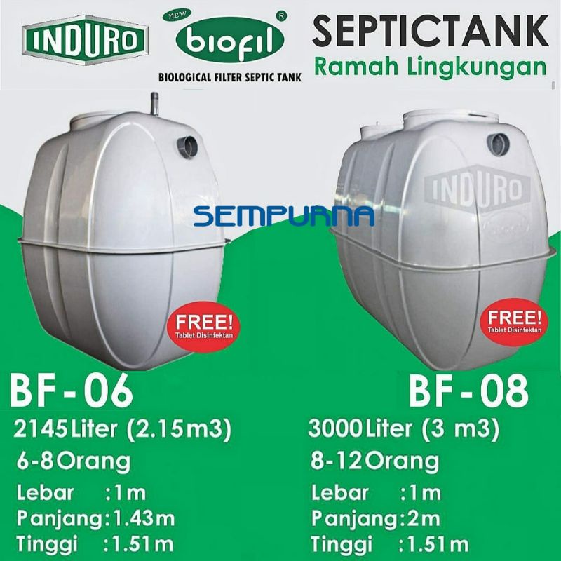 Jual Septic Tank Sepiteng septictank toren tangki air Biofil Biotank ...
