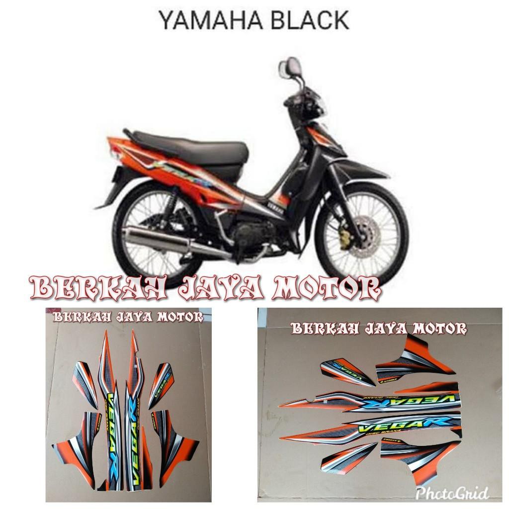 Jual STRIPING STICKER LIS BODY MOTOR YAMAHA VEGA R LAMA TAHUN 2004