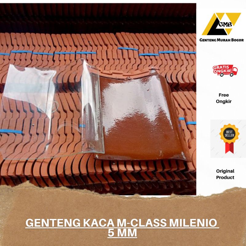 Jual Genteng Kaca Transparant Untuk Kenteng M Class Kanmuri Milenio