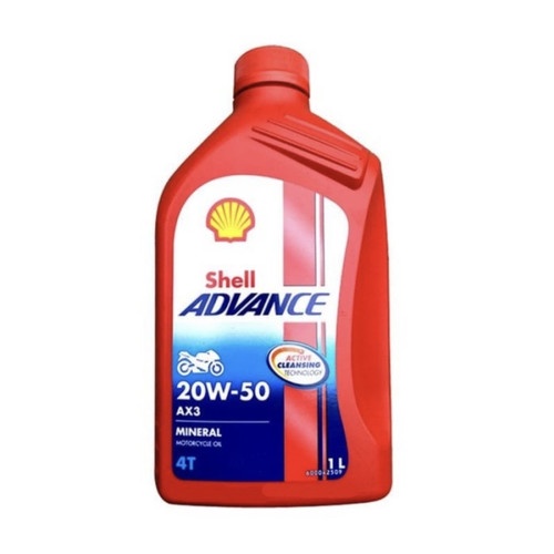 Jual Shell Advance 4T AX3 20W-50 0.8L (Dijamin Asli) | Shopee Indonesia