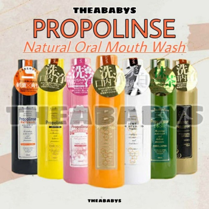 Jual PROPOLINSE Mouthwash Japan/ Original 600 ml Shopee Indonesia
