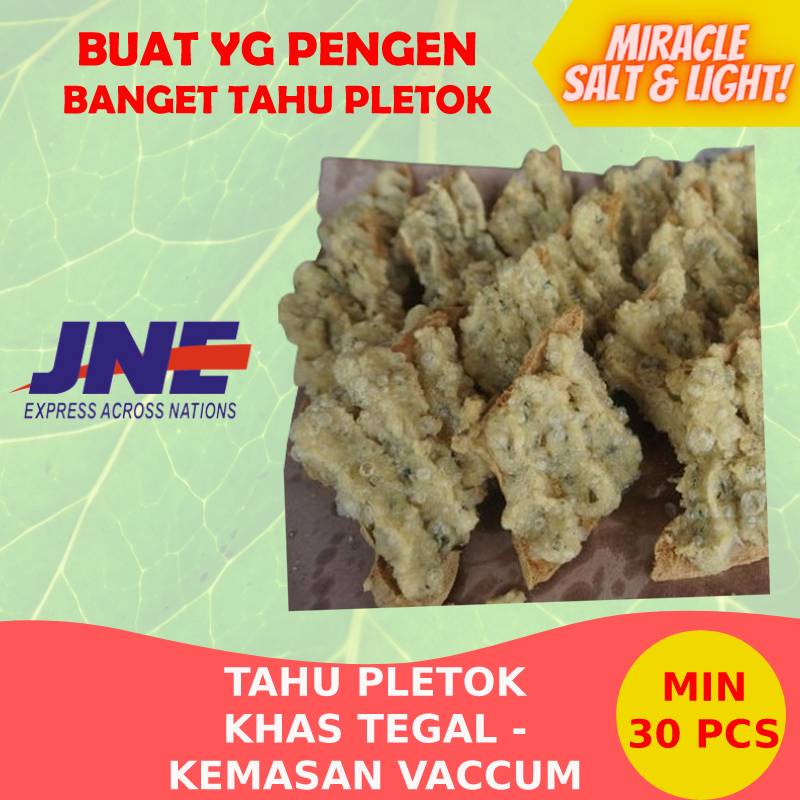 Jual Tahu Pletok Tahu Murni Putra Nata Jaya Khas Tegal Shopee Indonesia