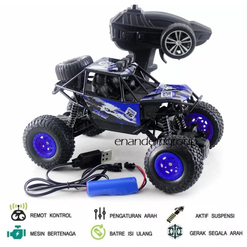 Jual Mobil Remote Control RC Super High Speed Climbing Offroad Baterai