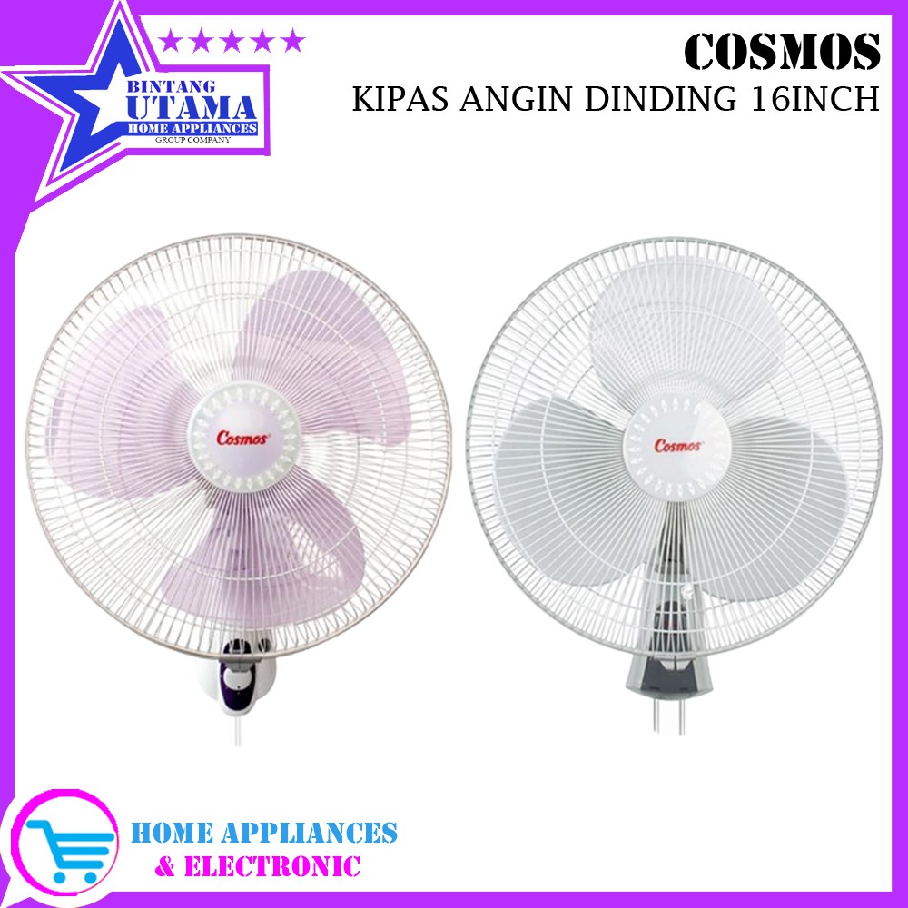 Jual (COD) Kipas Angin Dinding Cosmos 16WFC / 16 WFC / 16 WFW / 16 WFW ...