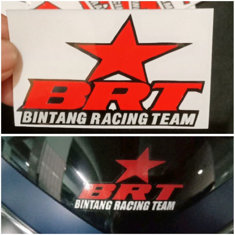 Jual STICKER BRT BINTANG RACING TEAM CUTTING | Shopee Indonesia