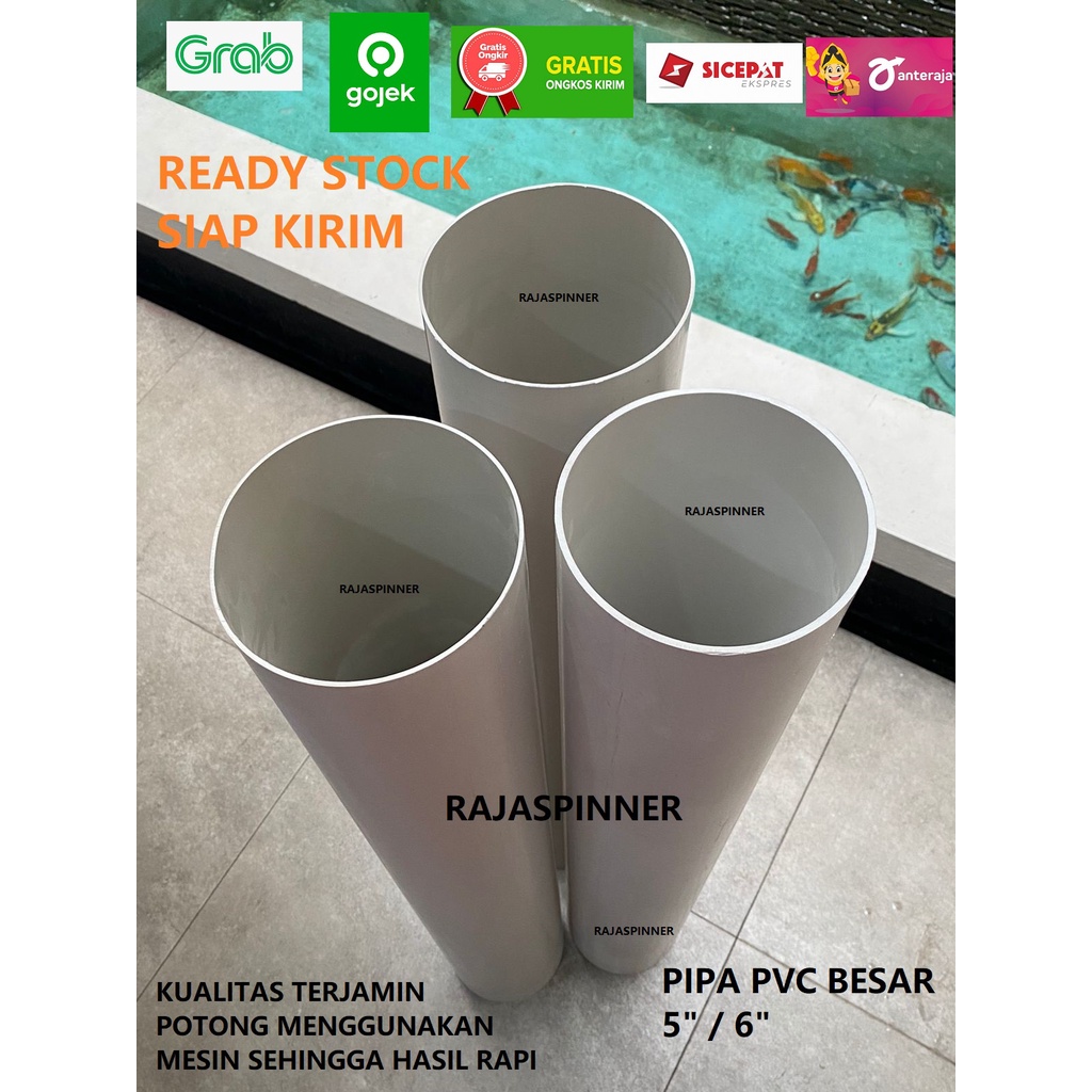 Harga Pipa Pvc 6 Inch 6 Meter