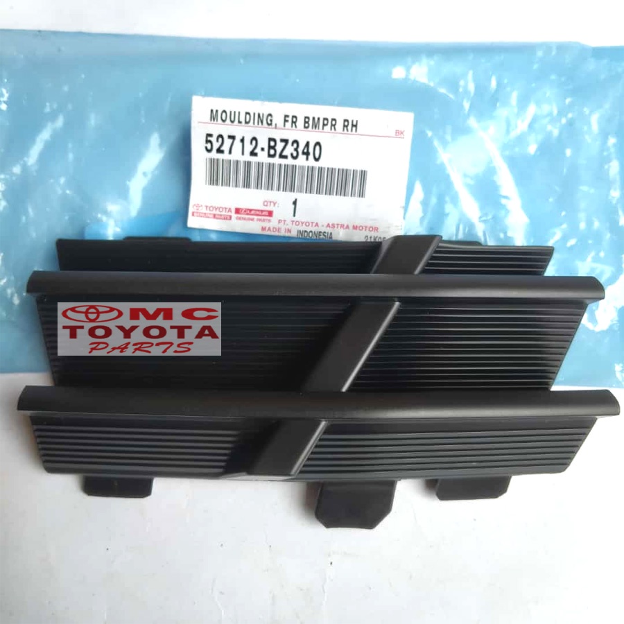 Jual Garnish Cover Moulding Bumper Depan Kanan New Avanza Xenia 52712 ...