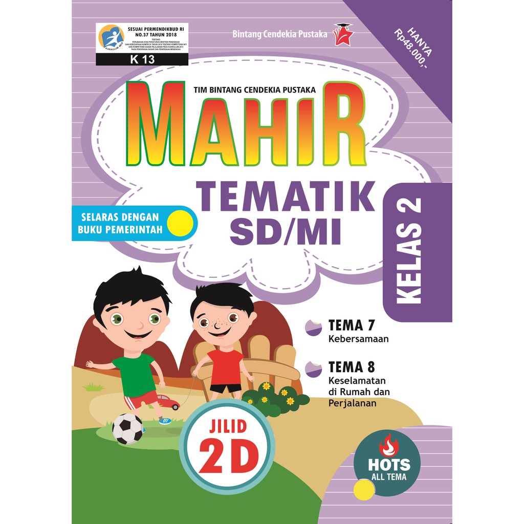 Jual Edu Penguin Buku Mahir Tematik SD/MI Kelas 2 JILID 2D | Shopee ...