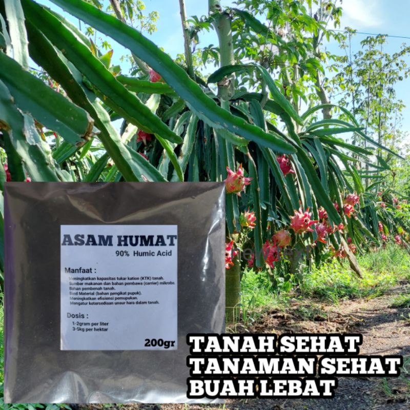 Jual ASAM HUMAT 90% pupuk pembenah tanah humit acid 90% | Shopee Indonesia