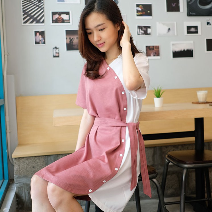 Jual Kadaka Dress Rapi Super Cantik Bahan Tebal (Kode: D-0101) | Shopee ...