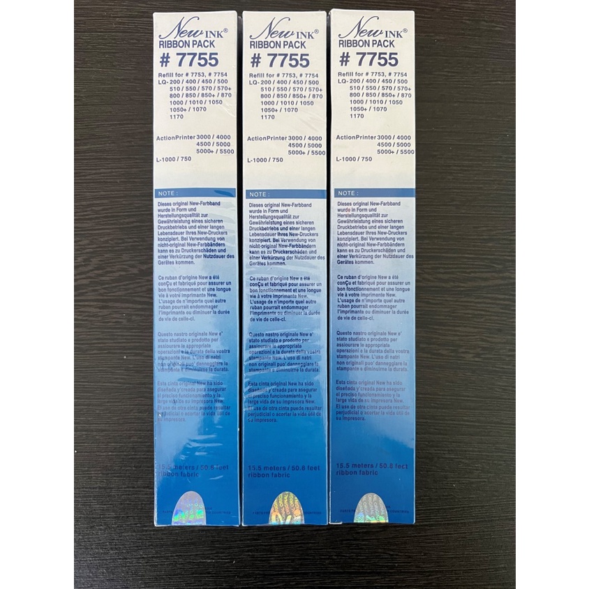 Jual Refill Pita Ribbon Cartridge Epson 7755 LQ300 LQ310 LQ800 New Ink ...