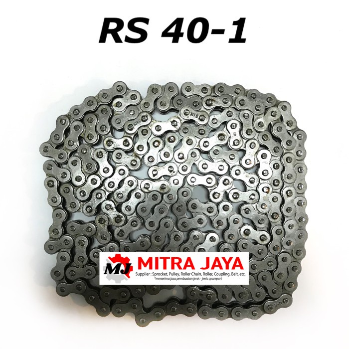 Jual ROLLER CHAIN RS 40-1 (RANTAI SPROCKET SINGLE) ORIGINAL Original ...