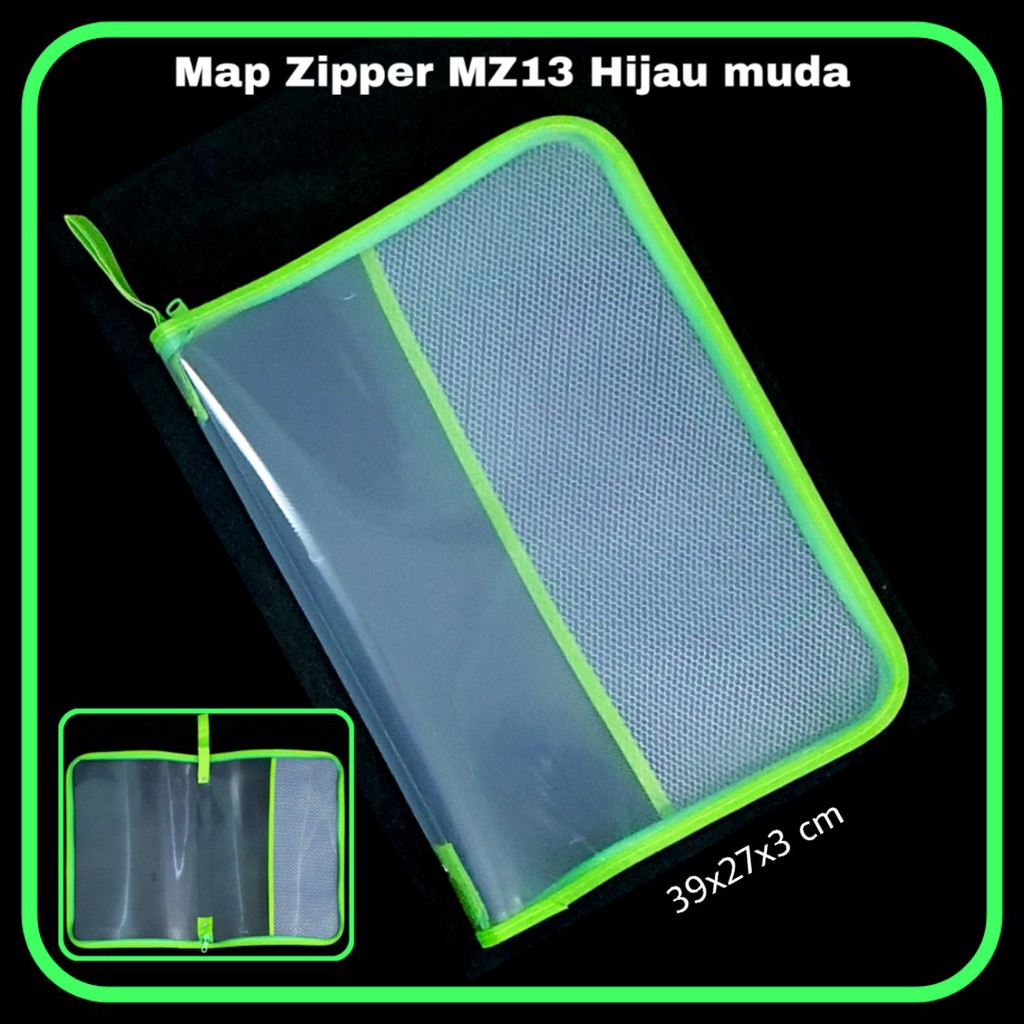 Jual SOS Map Zipper MICROTOP MZ13 Folio Minimal 6 Map Resleting