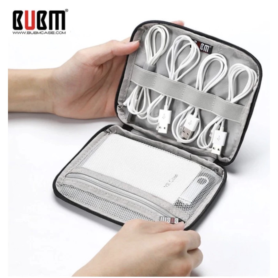 Jual BUBM Tas MINI SINGLE Gadget Cable Organizer Bag Travel Softcase