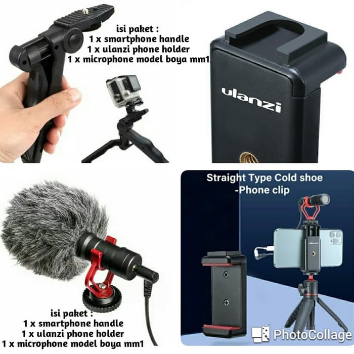 Jual PAKET LENGKAP YOUTUBER VLOGGER YOUTUBE VLOGG MIC MODEL BOYA MM1 ...