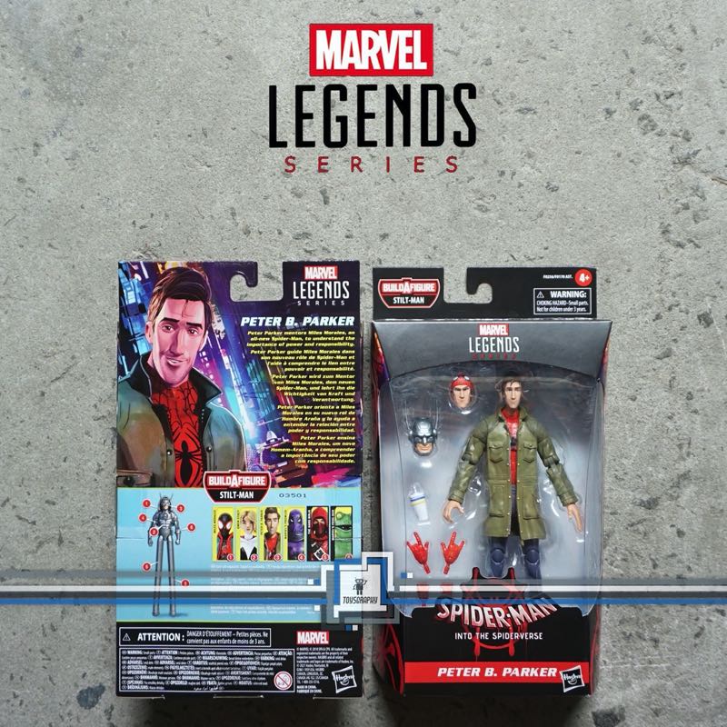 Jual Spiderman Marvel Legends Series Peter B. Parker | Shopee Indonesia