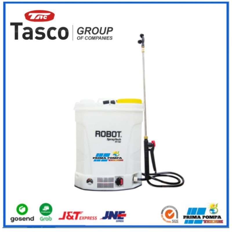 Jual Alat Semprot Sprayer robot RT-16E Elektrik 16 liter Semprotan Hama ...
