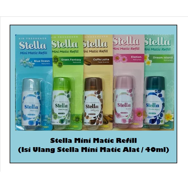 Jual Stella Mini Matic Refill 40ml | Shopee Indonesia