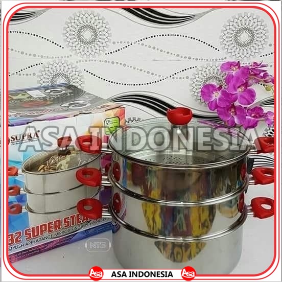 Jual Dandang Panci Kukus Supra Super Steamer Cm Susun Asa